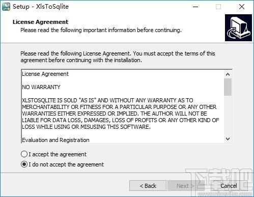XlsToSqlite下载,XLS导入SQLite工具,数据库类